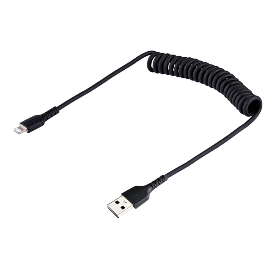 StarTech.com RUSB2ALT50CMBC USB 2.0 – 480 Mbit/s USB-A-auf-Lightning-Kabel – 50 cm – Schwarz