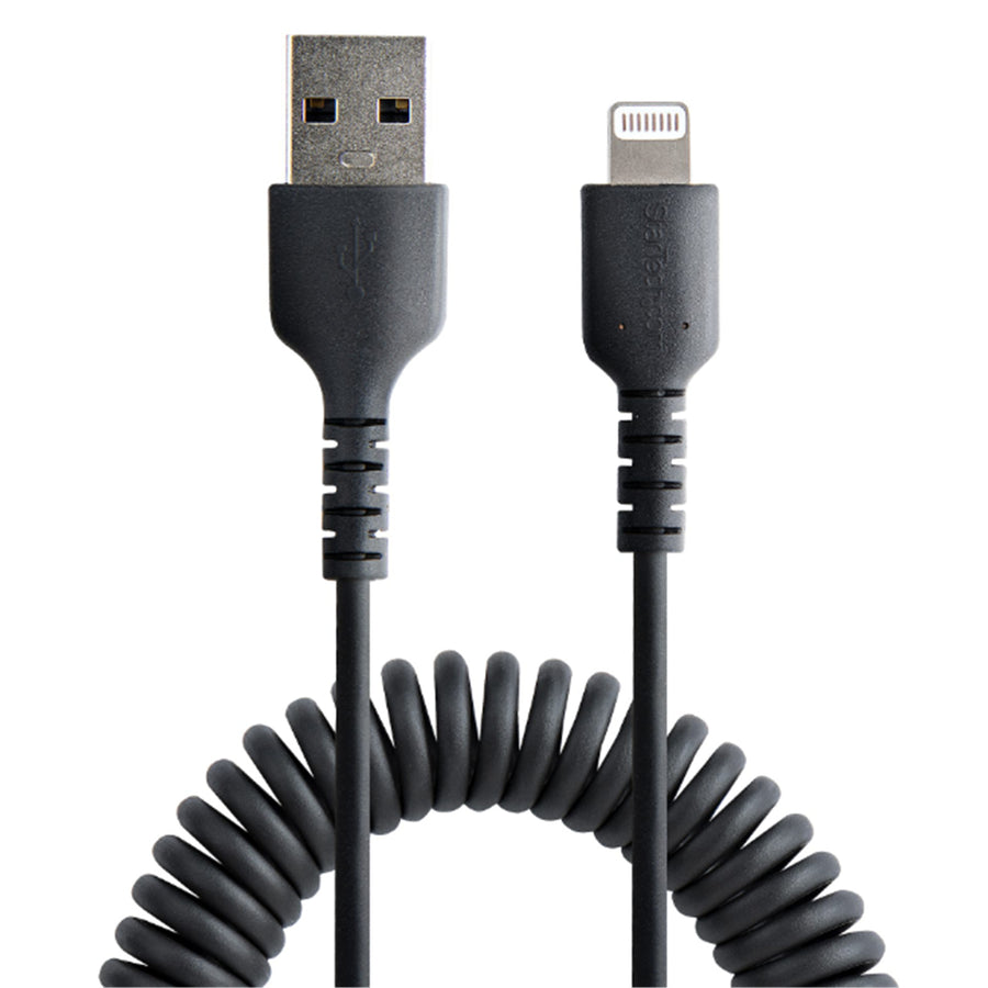StarTech.com RUSB2ALT50CMBC USB 2.0 – 480 Mbit/s USB-A-auf-Lightning-Kabel – 50 cm – Schwarz
