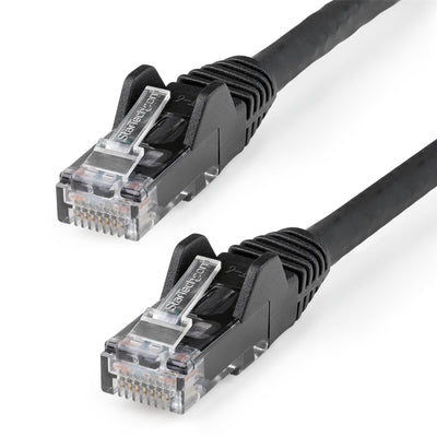 StarTech.com N6LPATCH15MBK Cat6 - 10GbE - LSZH Ethernet-Kabel - 15m - Schwarz