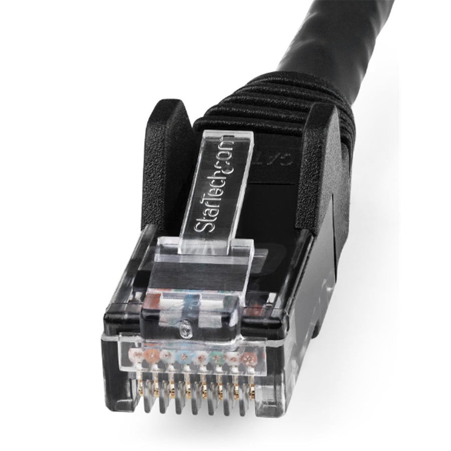 StarTech.com N6LPATCH15MBK Cat6 - 10GbE - LSZH Ethernet-Kabel - 15m - Schwarz