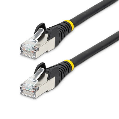 StarTech.com NLBK-50C-CAT6A-PATCH Cat6a - 10GbE - LSZH Ethernet-Kabel - 50cm - Schwarz