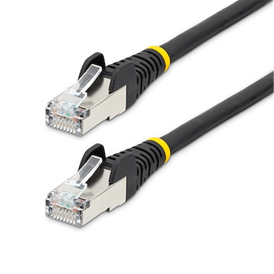 StarTech.com NLBK-50C-CAT6A-PATCH Cat6a - 10GbE - LSZH Ethernet-Kabel - 50cm - Schwarz