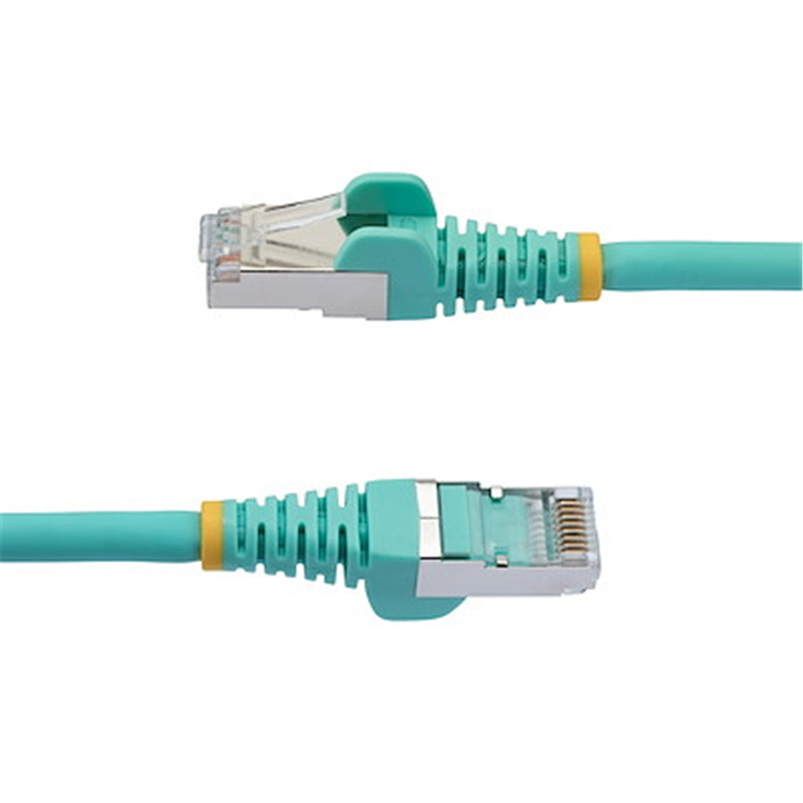 StarTech.com  NLAQ-1M-CAT6A-PATCH Cat6a - 10GbE - LSZH Ethernet Cable - 1m - Aqua