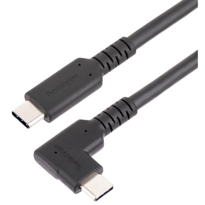 StarTech.com RUSB31CC50CMBR - 1.6ft Rugged Right Angle USB-C Cable