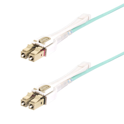 StarTech.com 450FBLCLC3PP Fiber Optic Cable - 3m OM4 - Multimode - LC-LC