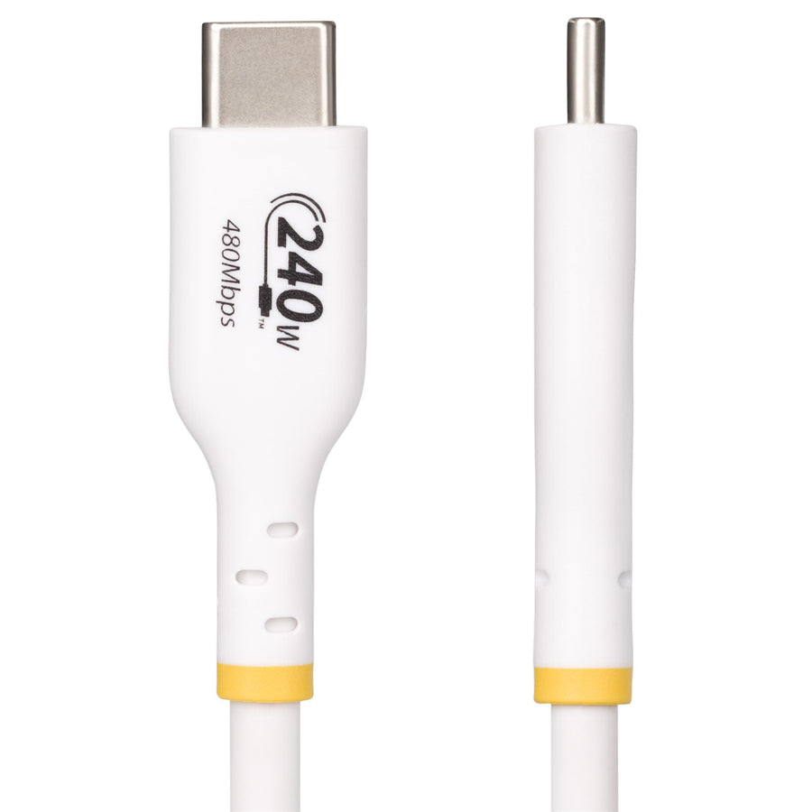 StarTech.com  USB2EPR2MW USB-C - 240W USB-C Cable - 2m - White