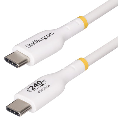 StarTech.com  USB2EPR4MW USB-C - 240W USB-C Cable - 4m - White