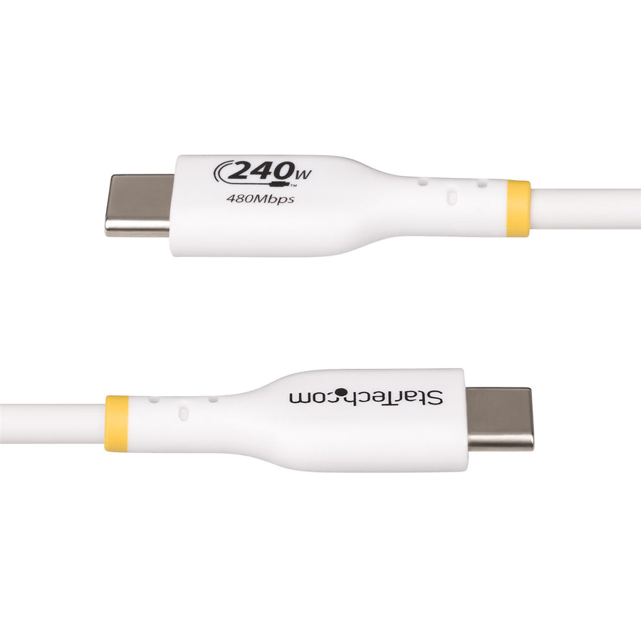 StarTech.com  USB2EPR4MW USB-C - 240W USB-C Cable - 4m - White