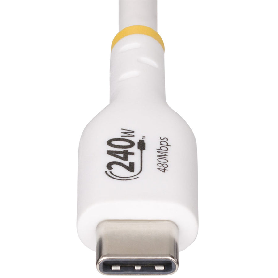 StarTech.com  USB2EPR4MW USB-C - 240W USB-C Cable - 4m - White