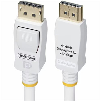 DP12-CABLE-10FTW - 3m weißes VESA-zertifiziertes DP 1.2 Kabel