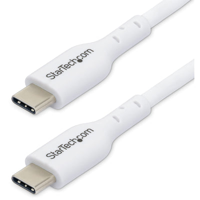 StarTech.com USB2CC2MNCWHE - 2m weißes USB-C Ladekabel