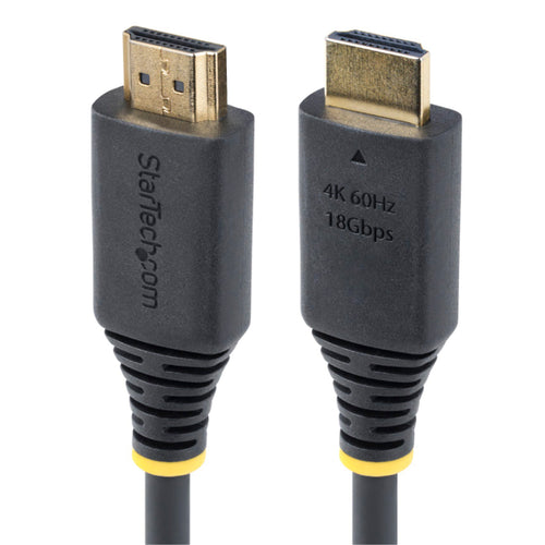 StarTech.com  HDMI2-CABLE-4K60-30C 4K 60Hz - Premium Certified HDMI Cable - 30cm - Black