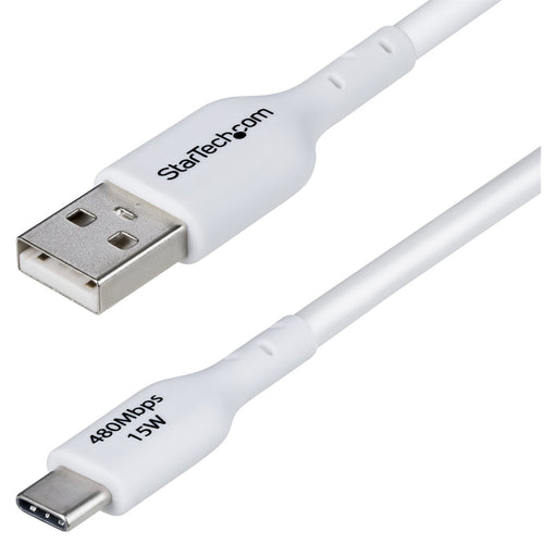 3m USB-A to USB-C Charging Cable White
