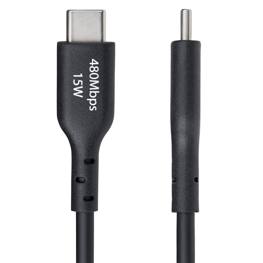 StarTech.com  USB2AC2MNC USB 2.0 - 480Mbps USB-A to USB-C Cable - 2m - Black