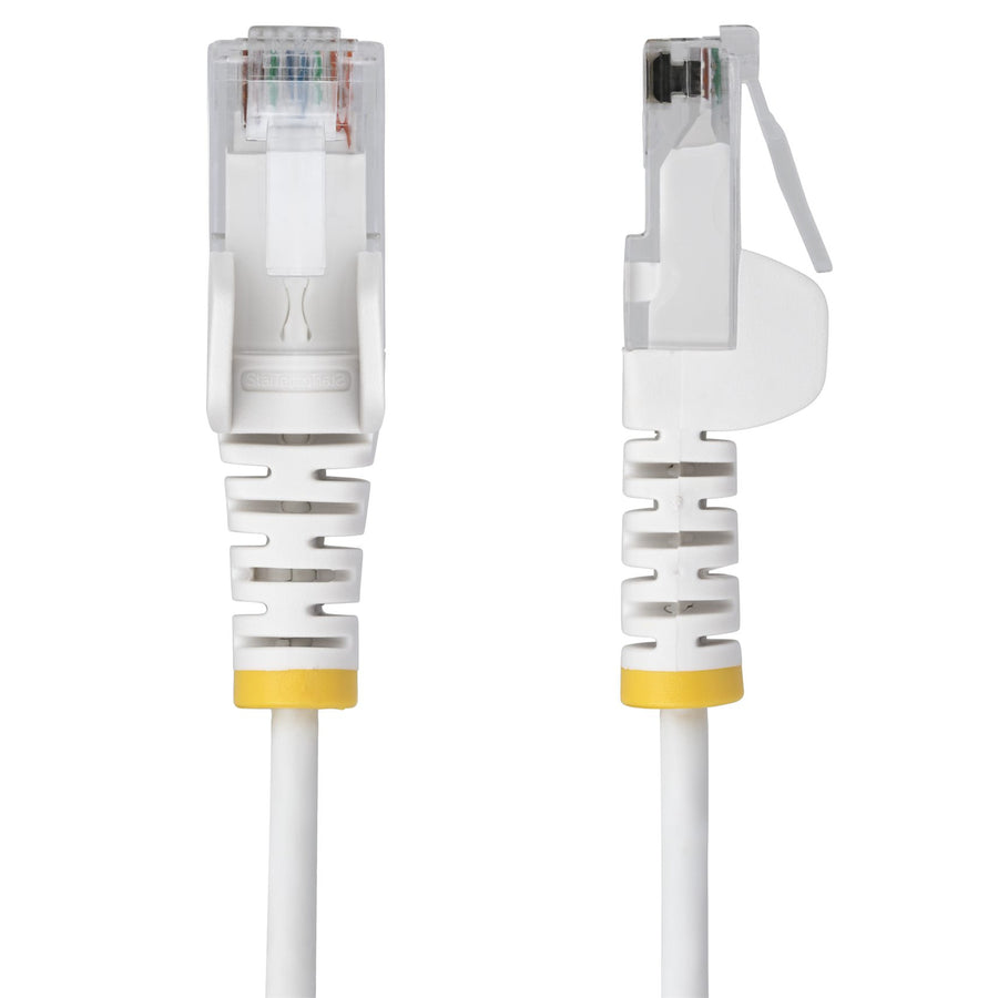 StarTech.com N6PAT200CMWHS 2m schlankes weißes CAT6 Ethernet-Kabel