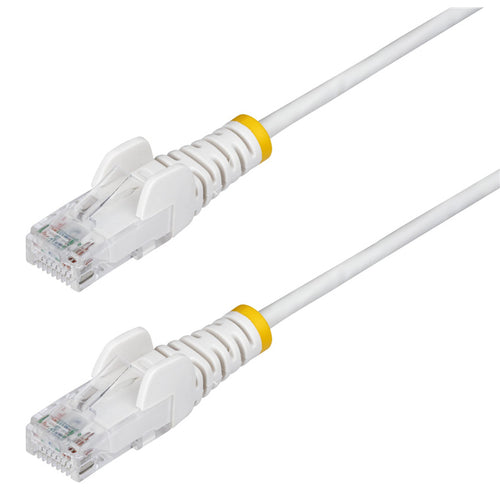 3m White Slim CAT6 Ethernet Cable