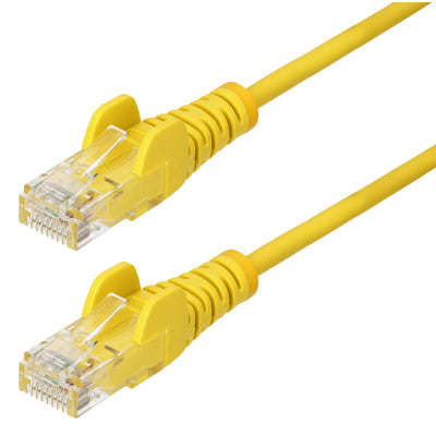 StarTech.com N6PAT200CMYLS - 2m Yellow Slim CAT6 Ethernet Cable