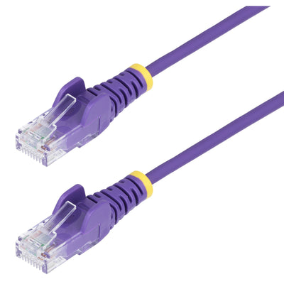 StarTech.com N6PAT200CMPLS - 2m Purple Slim CAT6 Ethernet Cable