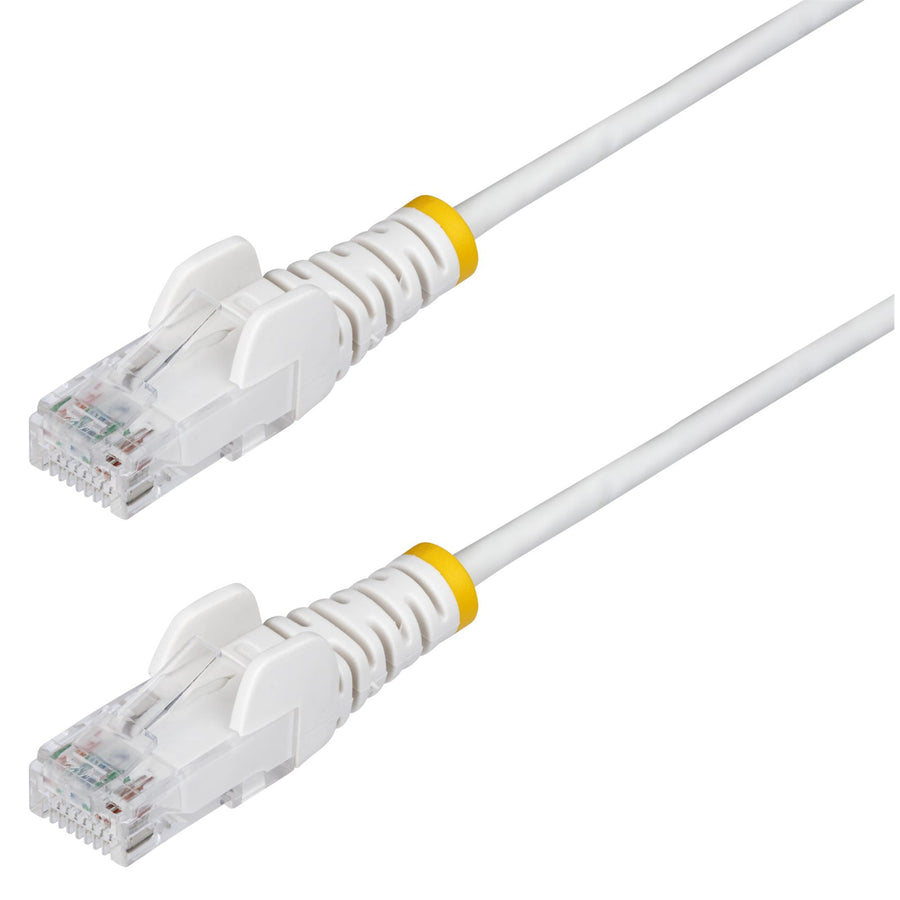 2.5m White Slim CAT6 Ethernet Cable