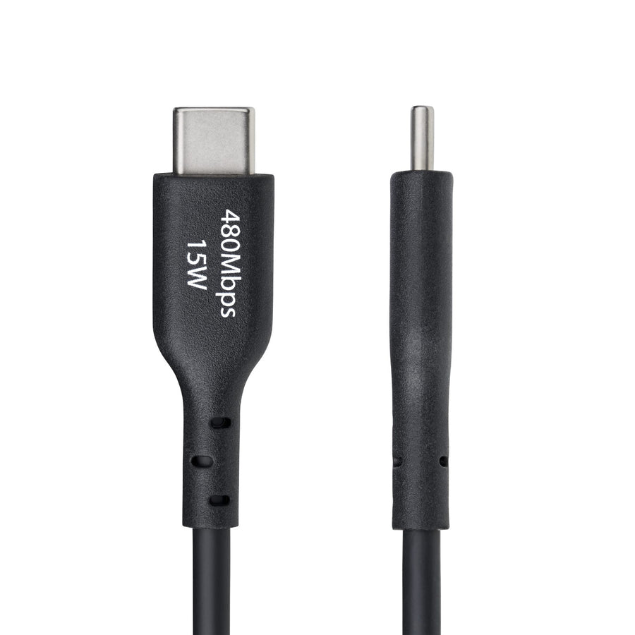 StarTech.com USB2AC15CMBK 15cm USB-A-auf-USB-C-Ladekabel