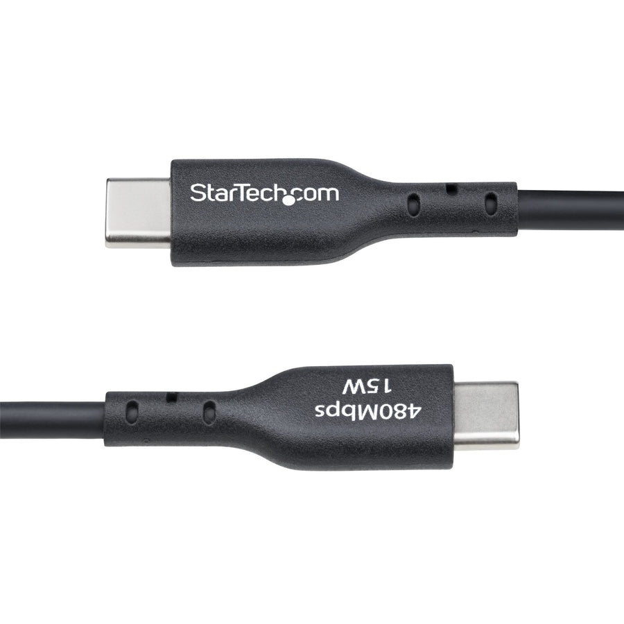 StarTech.com USB2AC15CMBK 15cm USB-A-auf-USB-C-Ladekabel