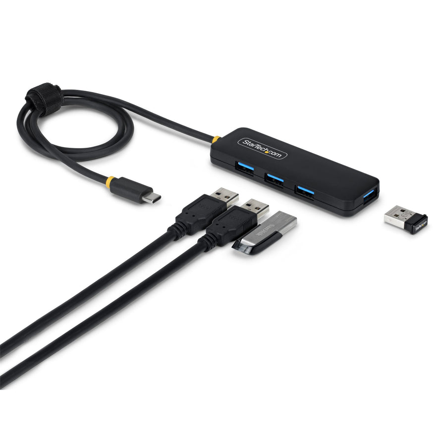 4-Port USB-C Hub 5Gbps Bus Powered