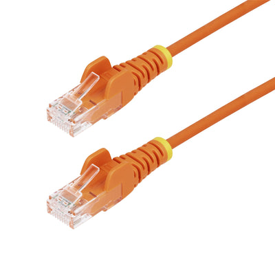 StarTech.com N6PAT25CMORS - 25cm Orange Slim CAT6 Ethernet Cable