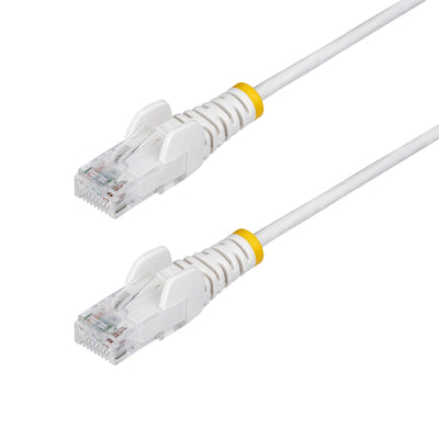 StarTech.com N6PAT25CMWHS - 25cm White Slim CAT6 Ethernet Cable