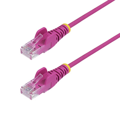 StarTech.com N6PAT25CMPKS - 25cm Pink Slim CAT6 Ethernet Cable
