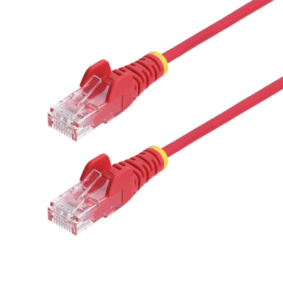 StarTech.com N6PAT25CMRDS - 25cm Red Slim CAT6 Ethernet Cable