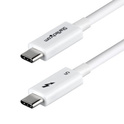 StarTech.com TBLT5MM50CM240WWH 50cm Certified Thunderbolt 5 Cable