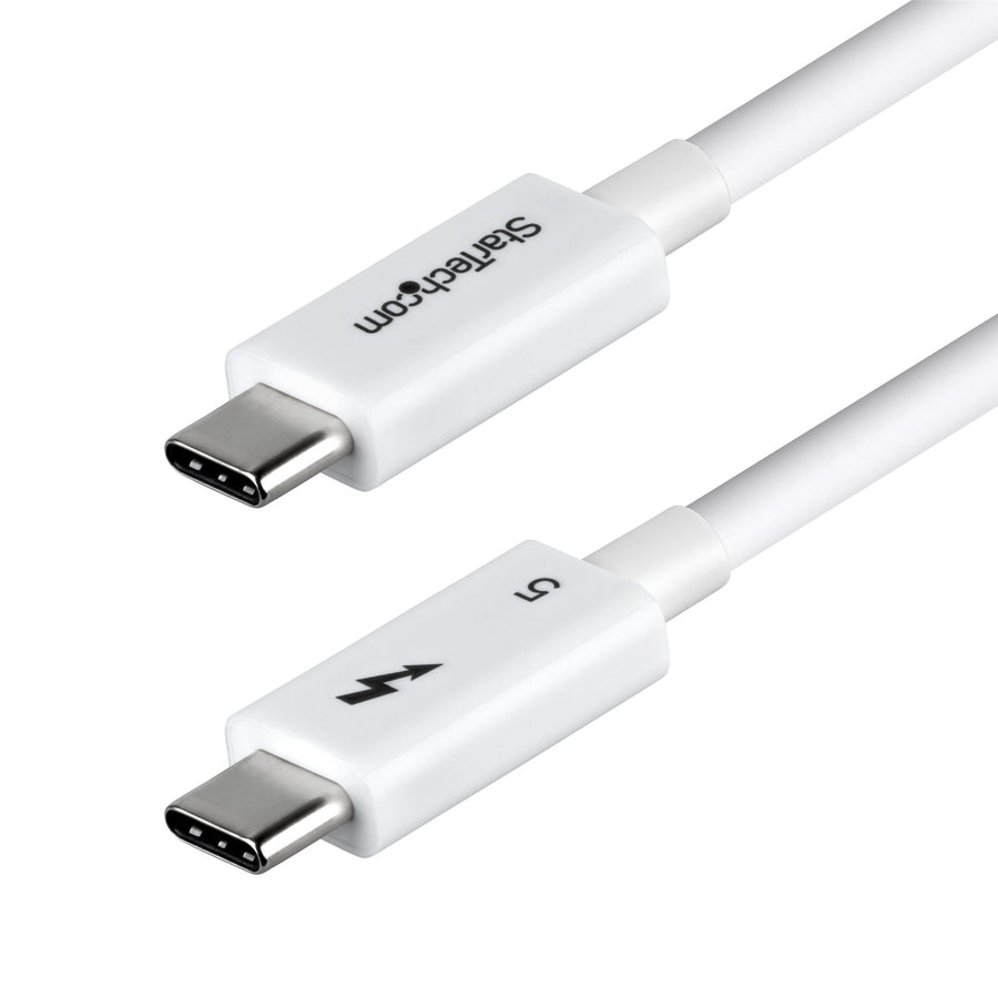 StarTech.com TBLT5MM50CM240WWH 50cm Certified Thunderbolt 5 Cable