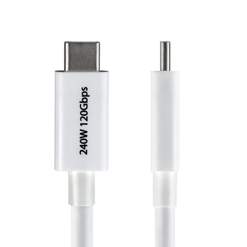 StarTech.com TBLT5MM50CM240WWH 50cm Certified Thunderbolt 5 Cable
