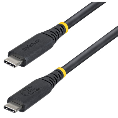 STARTECH.COM 50CM (1.6FT) USB4 CABLE, USB-IF CERTIFIED USB-C CORD, 40GBPS, LTW