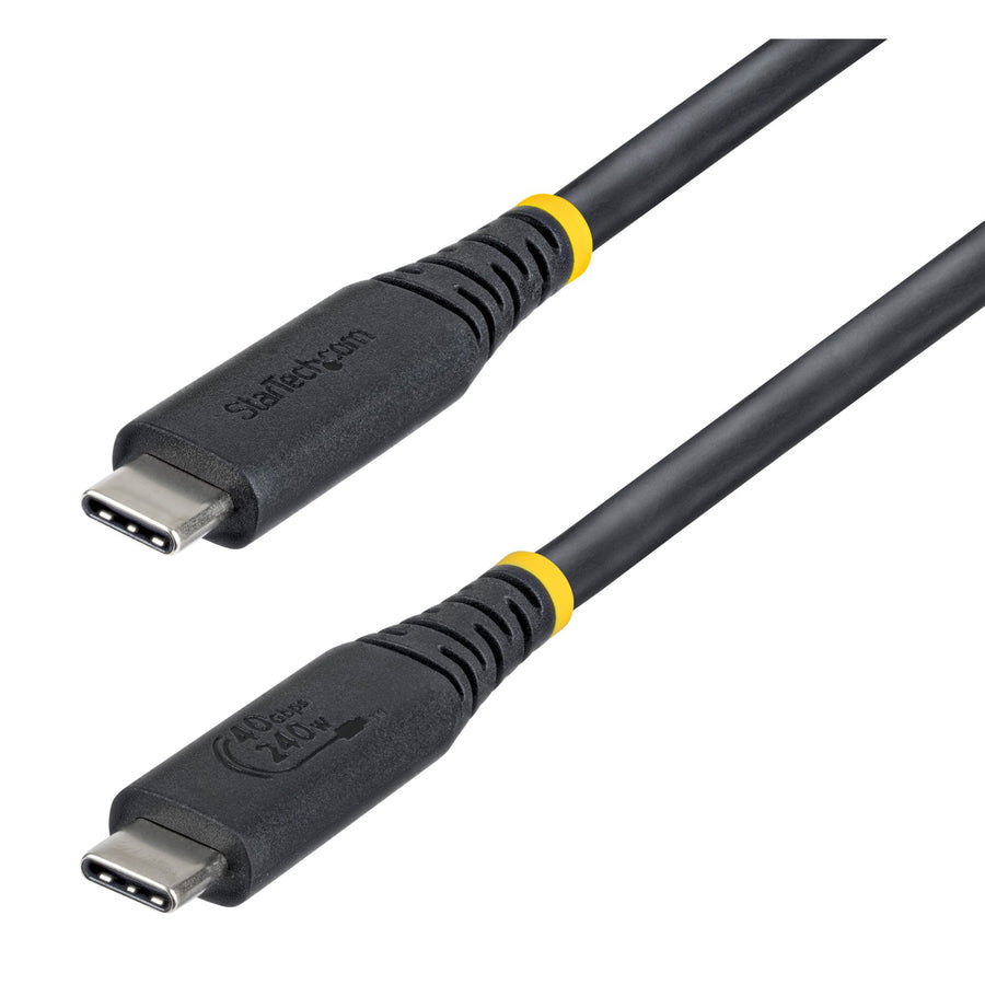 STARTECH.COM 1M (3.3FT) USB4 CABLE, USB-IF CERTIFIED USB-C CORD, 40GBPS, LTW