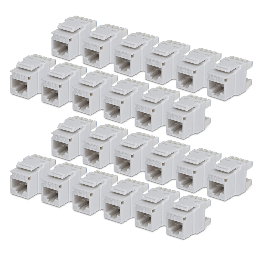 StarTech.com C6KEY110180WH24PK
