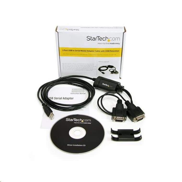 StarTech.com  ICUSB2322F 1-Port - FTDI - COM Retention USB to Serial Cable