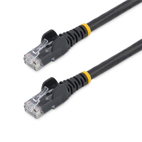 0.5m Black Snagless Cat6 UTP Patch Cabl.