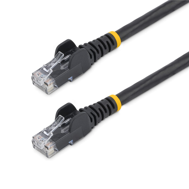 0.5m Black Snagless Cat6 UTP Patch Cabl.