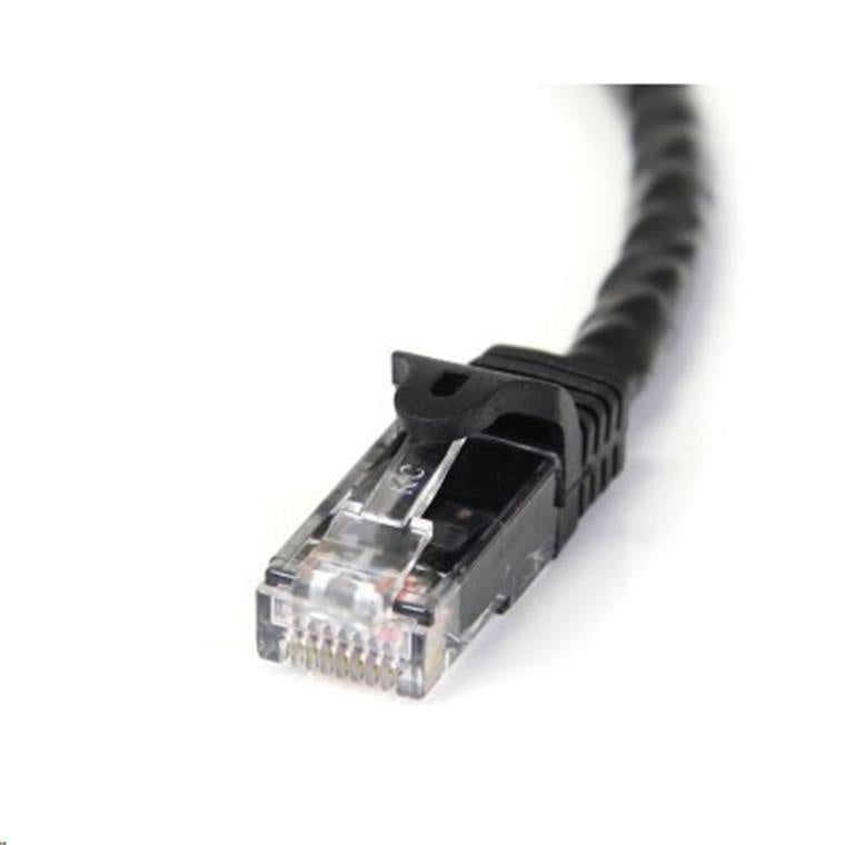 StarTech.com N6PATC3MBK Cat6 - 10GbE - 100W PoE++ Ethernet-Kabel - 3m - Schwarz