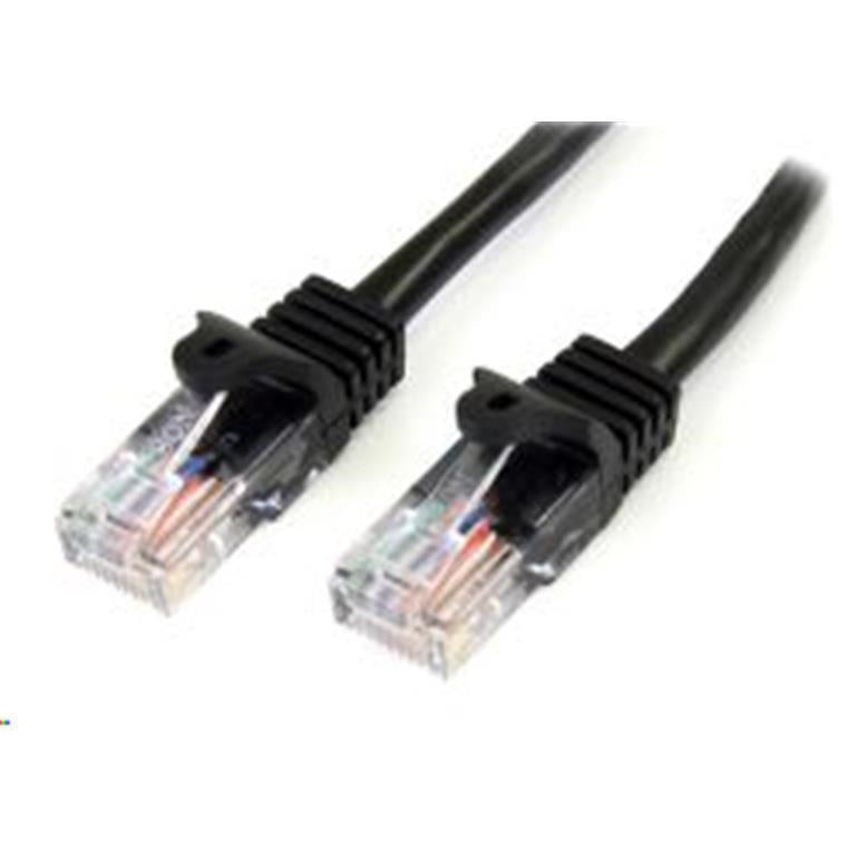 StarTech.com N6PATC3MBK Cat6 - 10GbE - 100W PoE++ Ethernet-Kabel - 3m - Schwarz