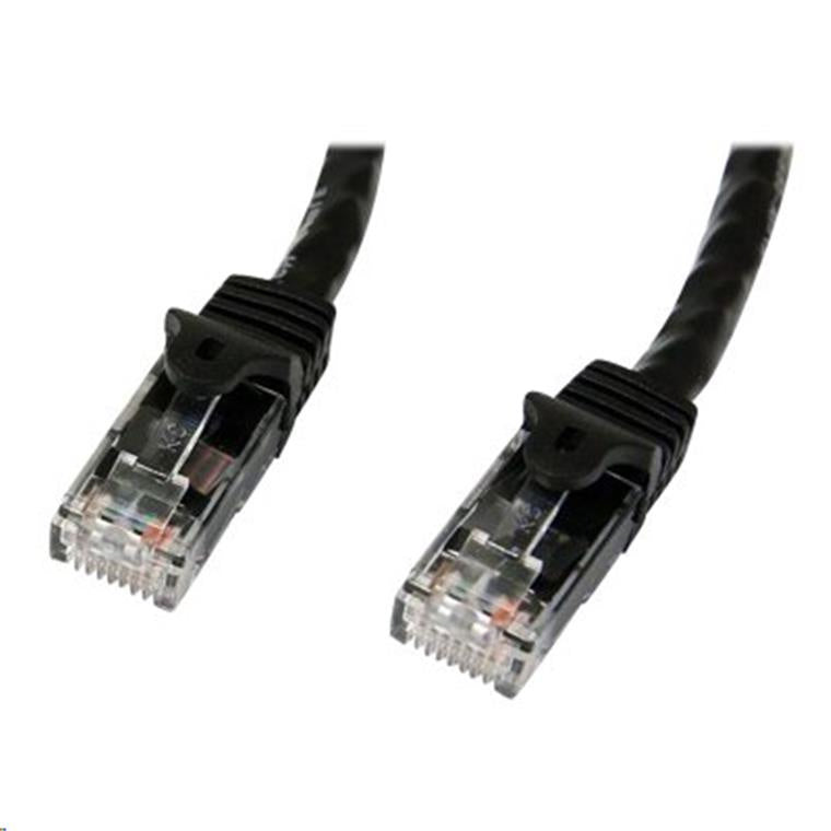 StarTech.com N6PATC15MBK Cat6 - 10GbE - 100W PoE++ Ethernet-Kabel - 15m - Schwarz