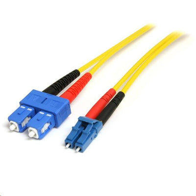 StarTech.com SMFIBLCSC4 - 4m SM Duplex Fiber Patch Cable LC to SC