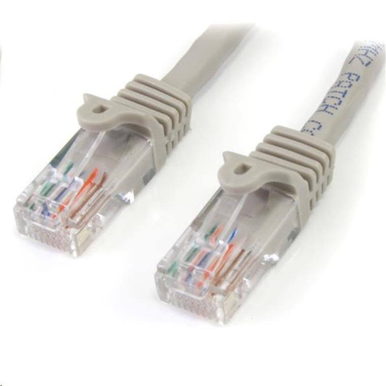 3m Gray Snagless UTP Cat5e Patch Cable