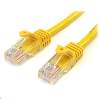 45PAT3MYL - 3m Yellow Snagless UTP Cat5e Patch Cable