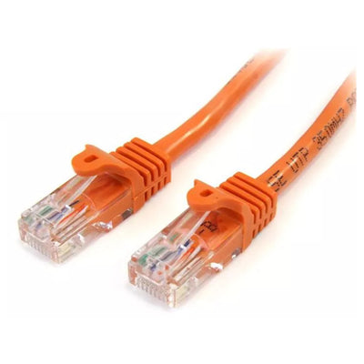 StarTech.com N6PATC5MOR - 5m Orange Snagless UTP Cat6 Patch Cable