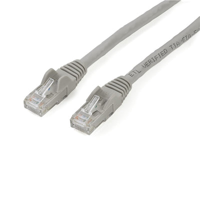 StarTech.com N6PATC2MGR - 2m Gray Snagless UTP Cat6 Patch Cable