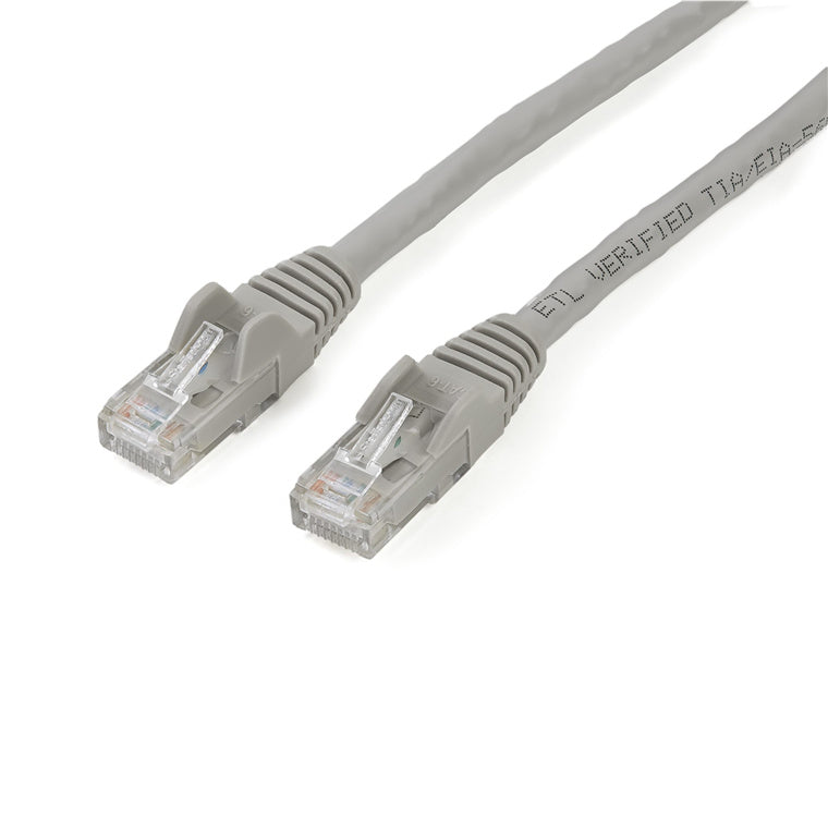 StarTech.com N6PATC2MGR - 2m Gray Snagless UTP Cat6 Patch Cable