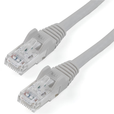 N6PATC3MGR - 3m graues, snagless UTP Cat6 Patchkabel