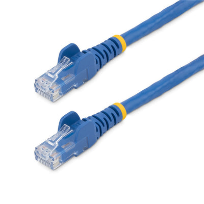 N6PATC3MBL - 3m blaues, hakenloses Cat6 UTP Patchkabel